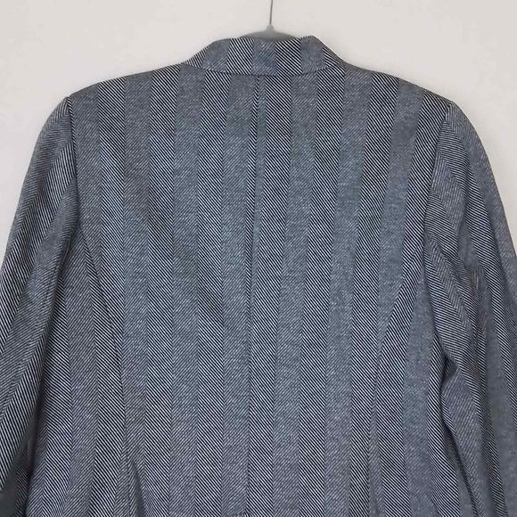 Talbots Aberdeen Blazer Womens Sz 10 Black Tweed Career Jacket Cotton‎ Blend - Picture 7 of 15